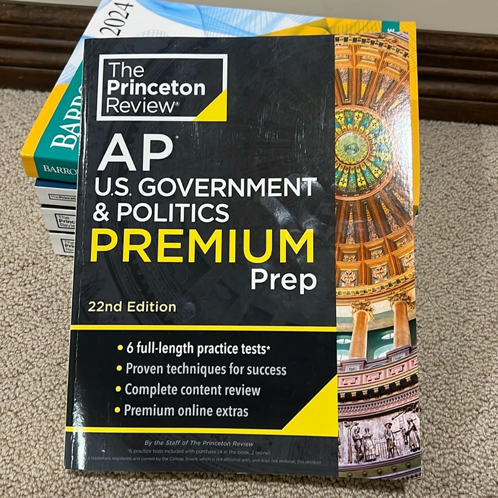 The Princeton review AP US government and politics, 22nd edition